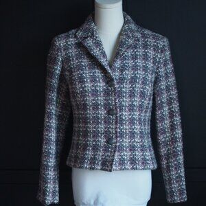 Conrad C | Vintage Woven Virgin Wool Blend Jacket